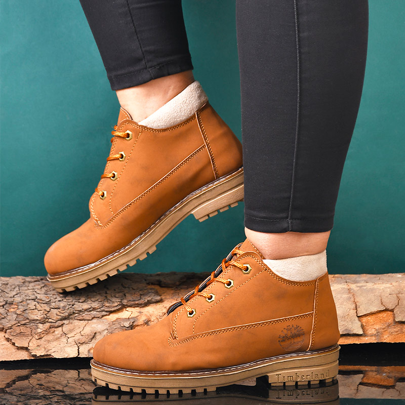 نيم بوت دخترانه عسلي مدلRashel