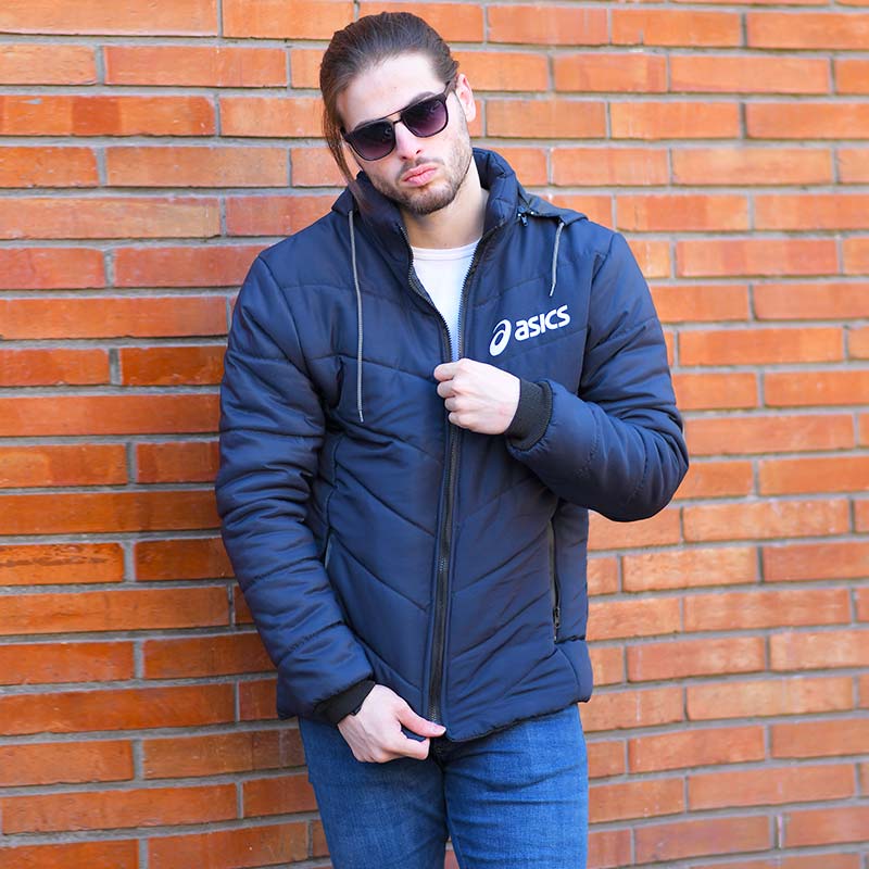 کاپشن مردانه سرمه ای Hirash