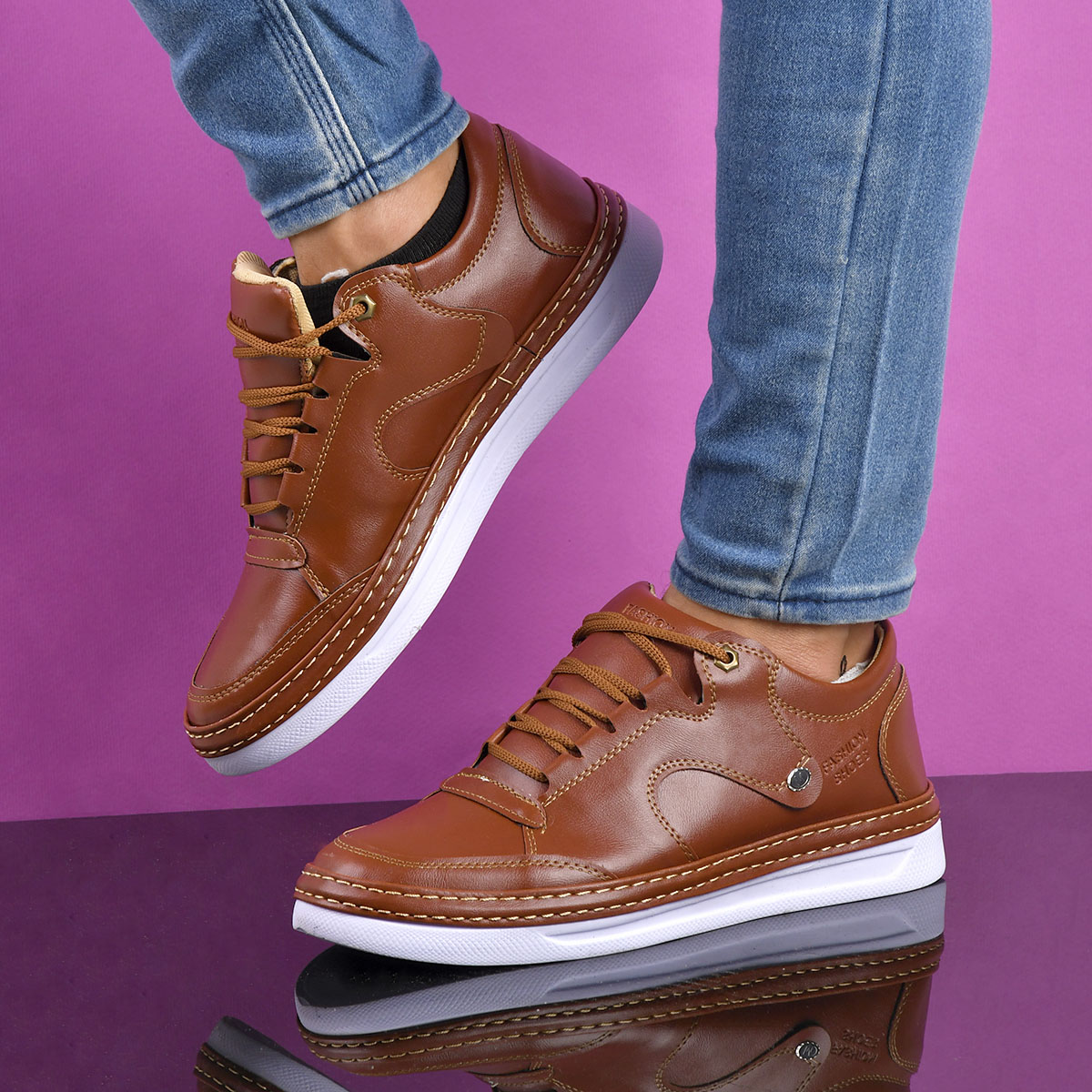 کفش مردانه طرح چرم مدل isatis