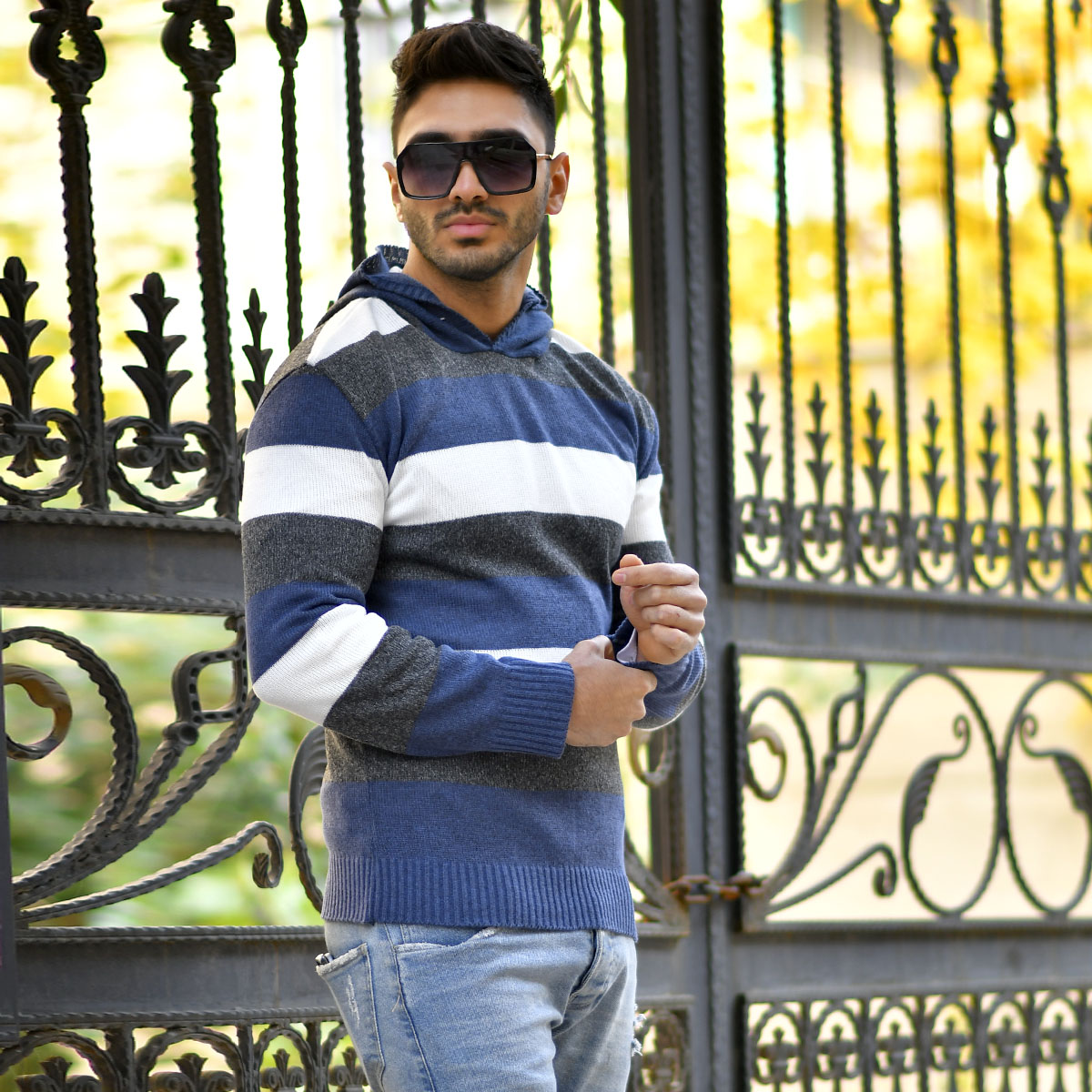 هودی بافت مردانه مدلAhora