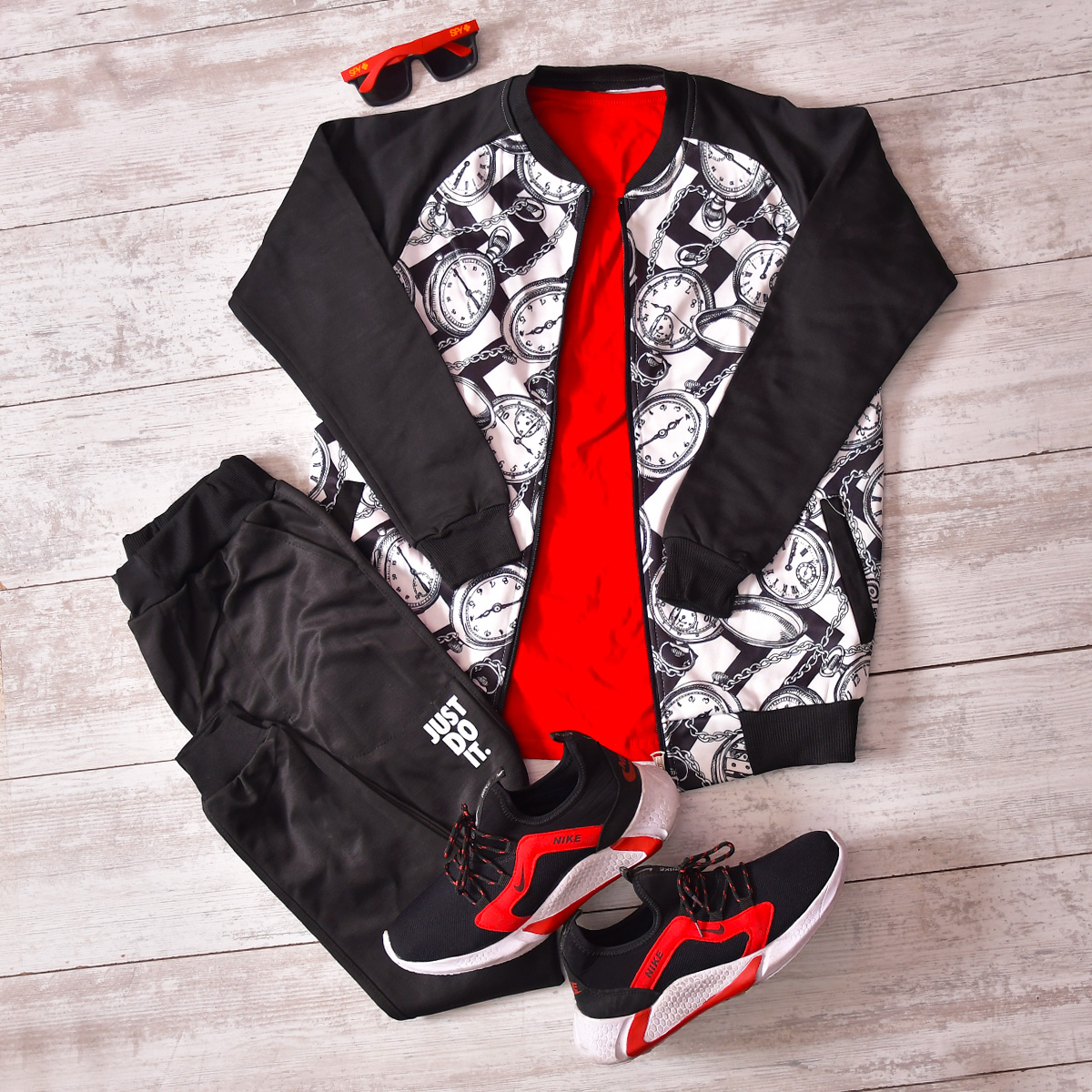 ست سوئیشرت شلوار مردانه مدل Takno