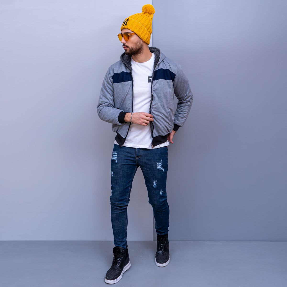 کاپشن مردانه مدل Bert