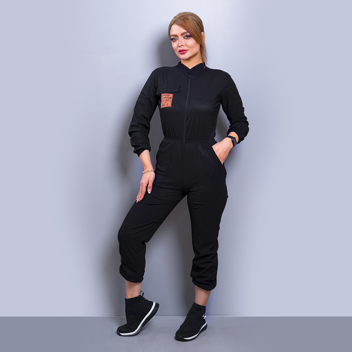 اورال زنانه مدل ahana رنگ مشكي