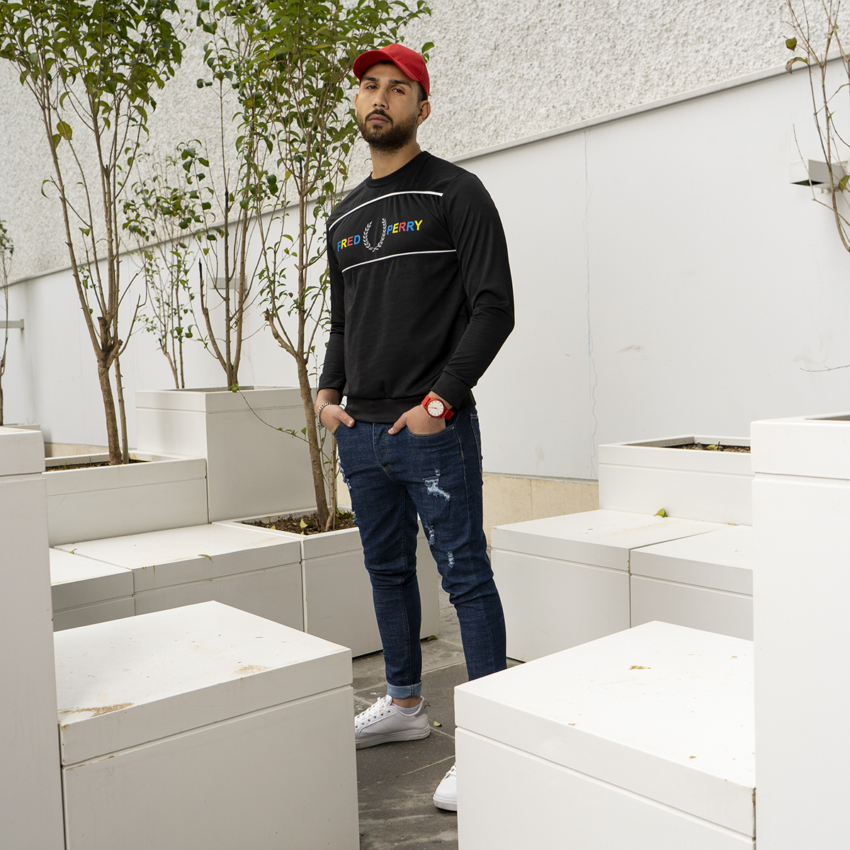 تیشرت آستین بلند مردانه مدل Akshan