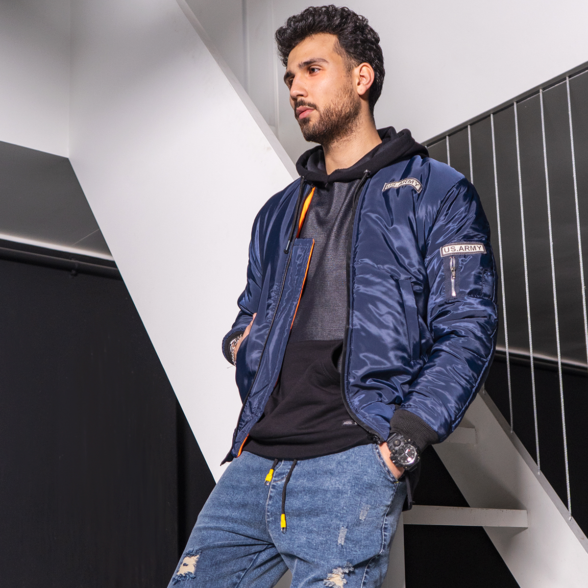 کاپشن مردانه مدلBitash