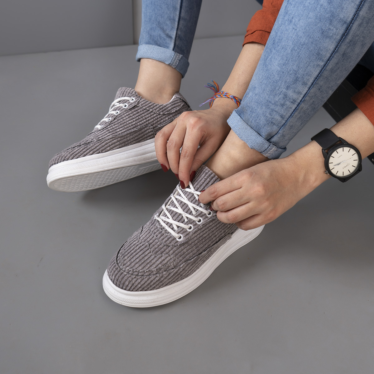 کفش دخترانه ونس کبریتی مدل Deepi