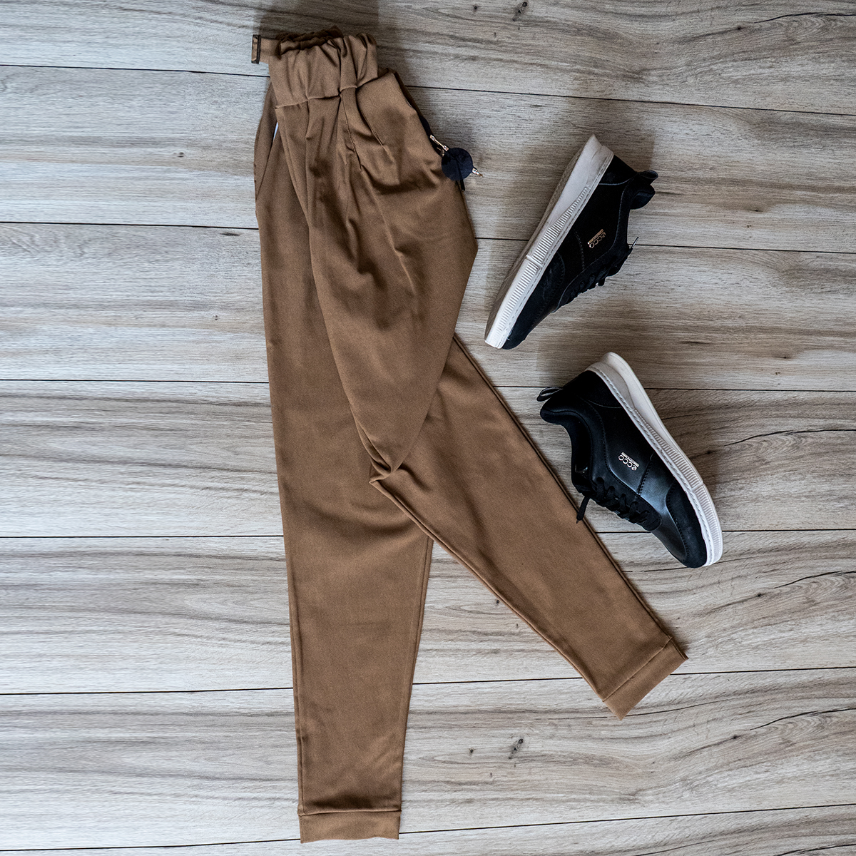 شلوار اسلش مردانه خاكي مدل Pirima