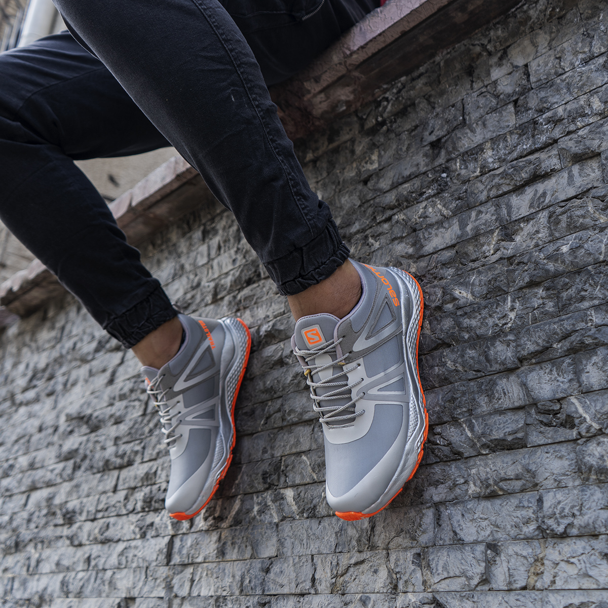 کفش مردانه طوسی مدل ADVIN