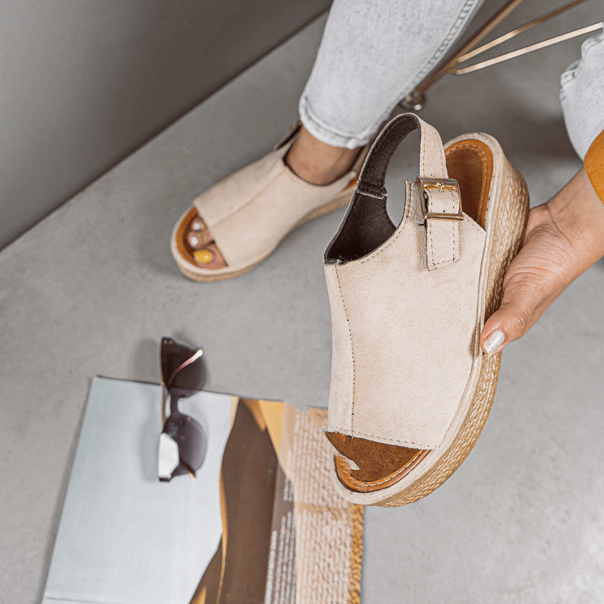 صندل دخترانه مدل DORIS