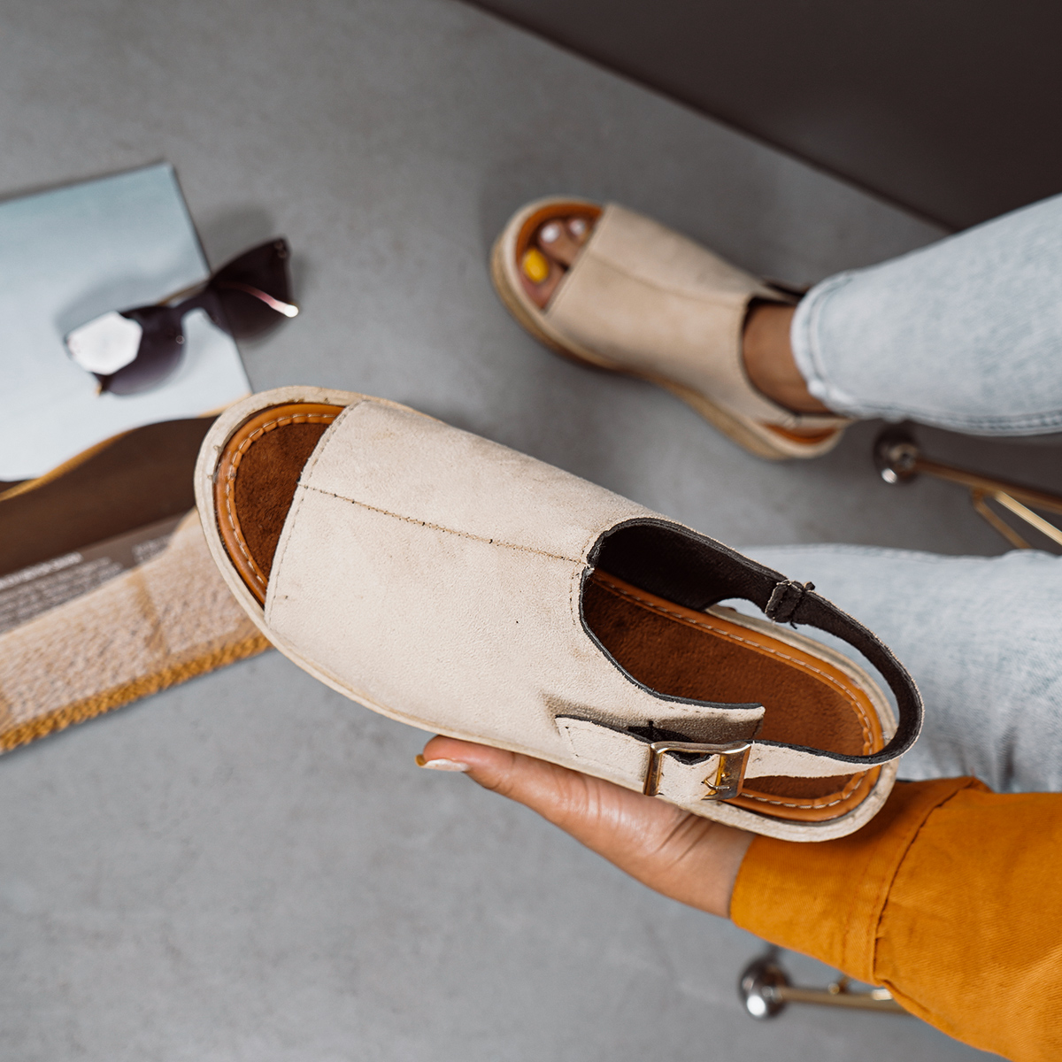 صندل دخترانه مدل DORIS