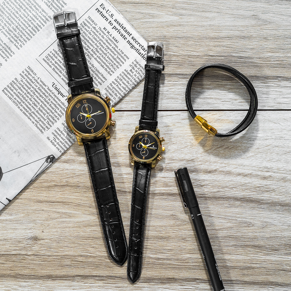 ست ساعت ROMANSON مدل Ratan