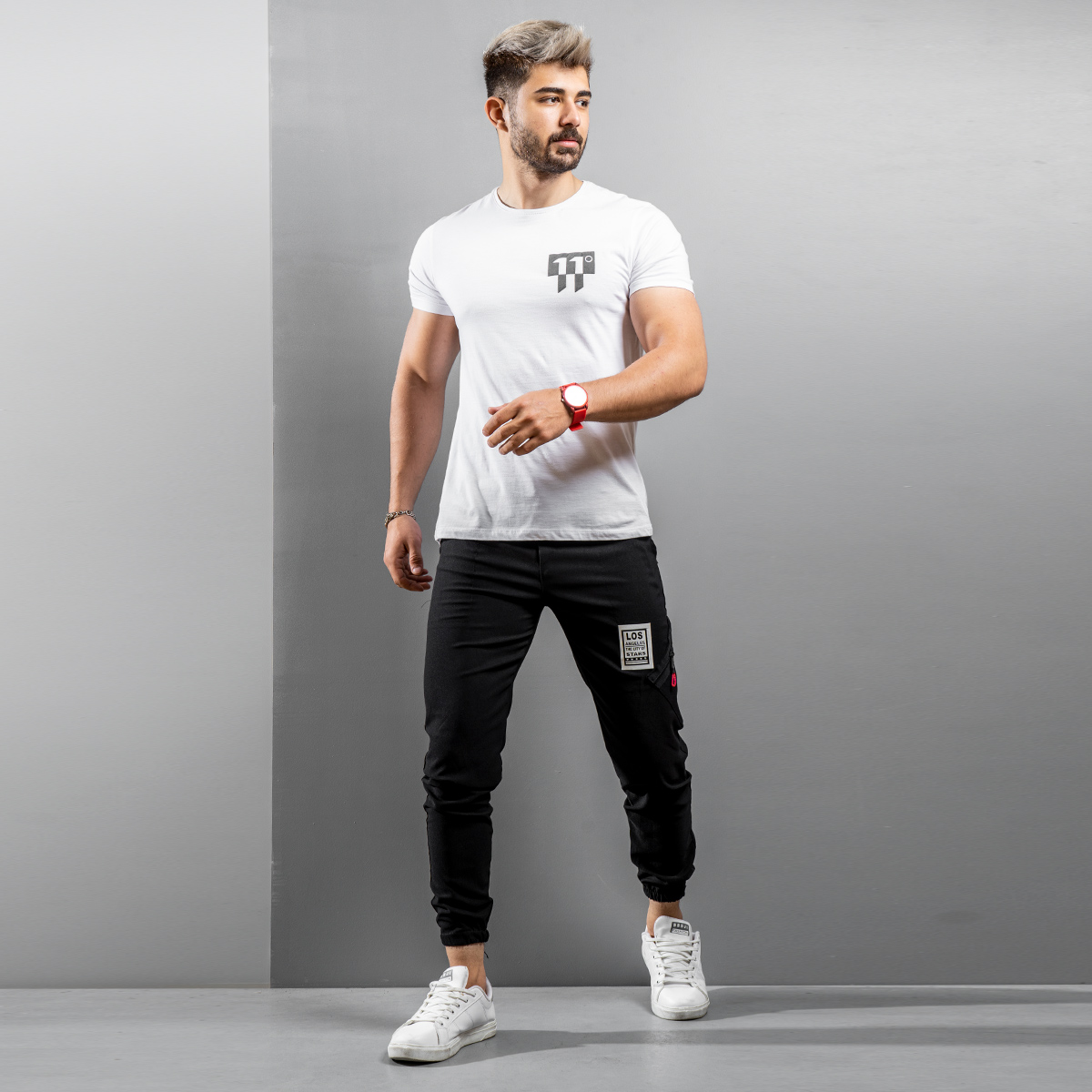 شلوار اسلش Los مردانه مشكي مدل kilin