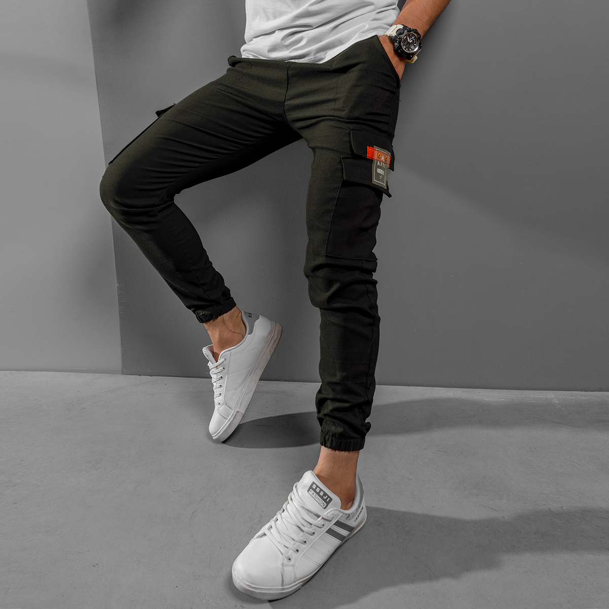 شلوار اسلش مردانه لجني مدل Morgan