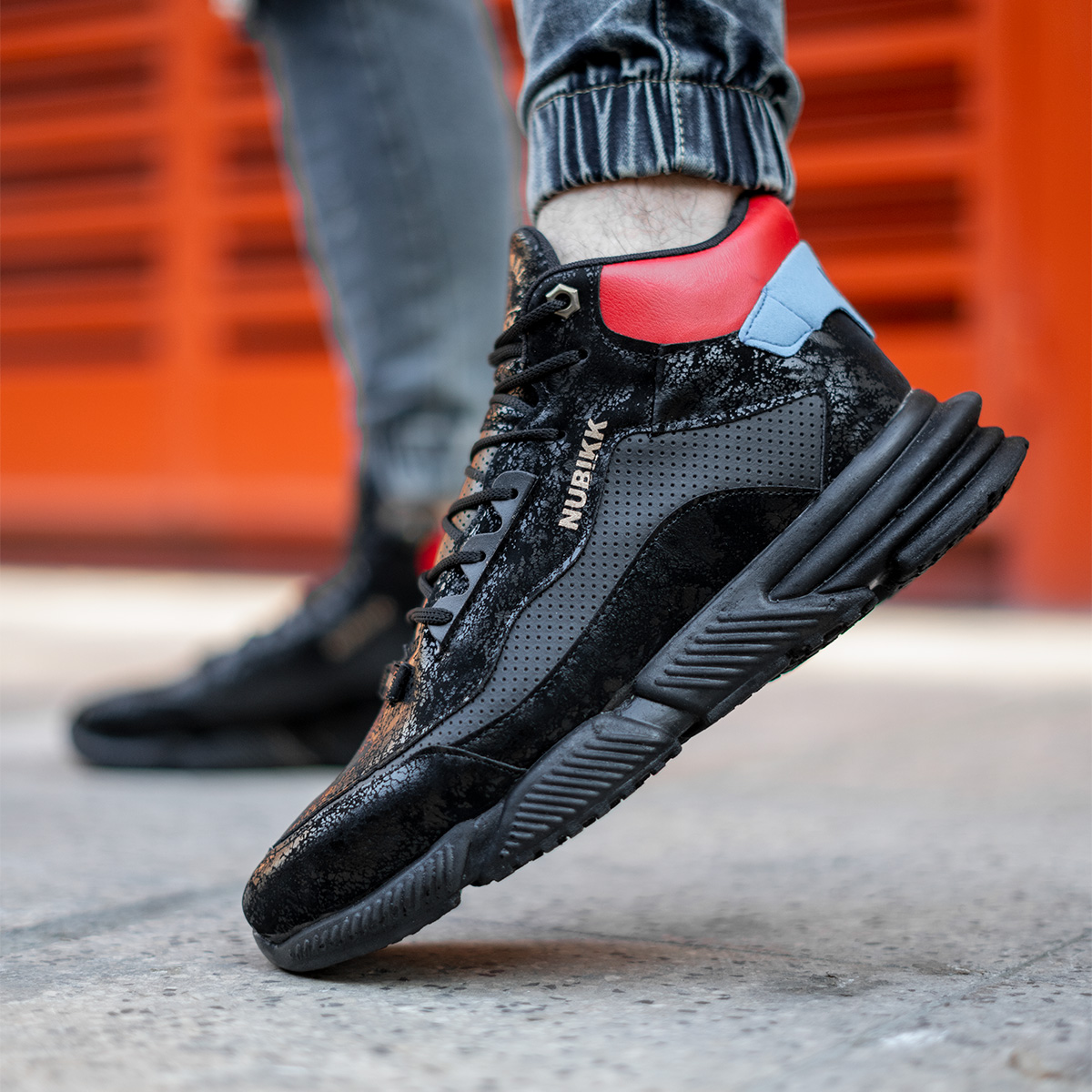 کفش ورزشی مردانه نوبیک مشکی مدل Horam