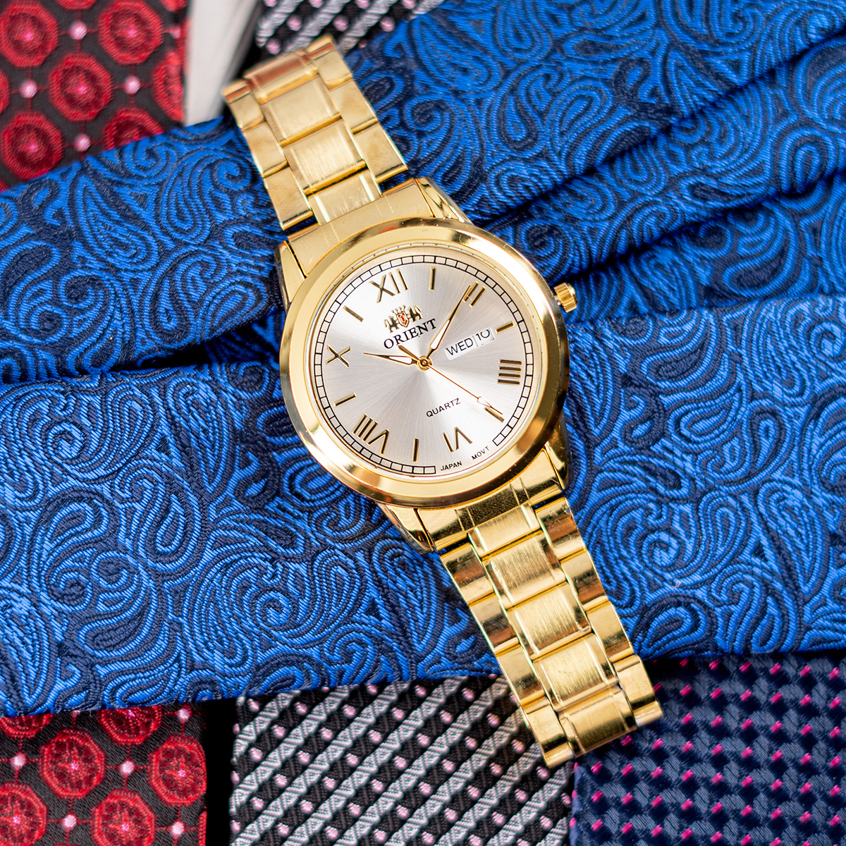 ساعت مچی Orient طلایی مدل Z20