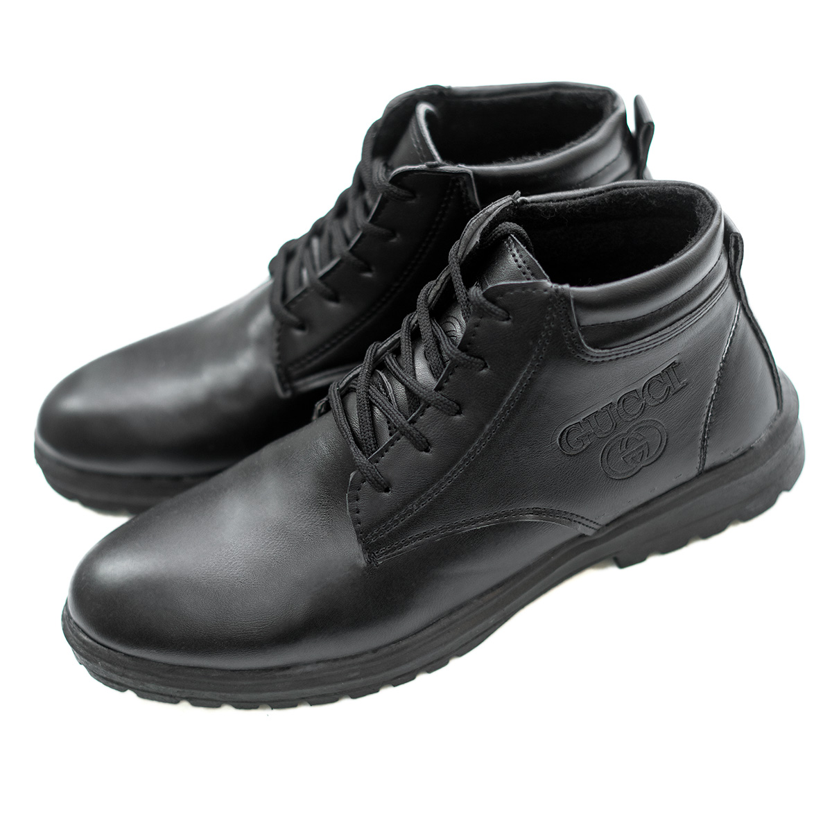 نیم بوت مردانه مشکی مدل GERAD