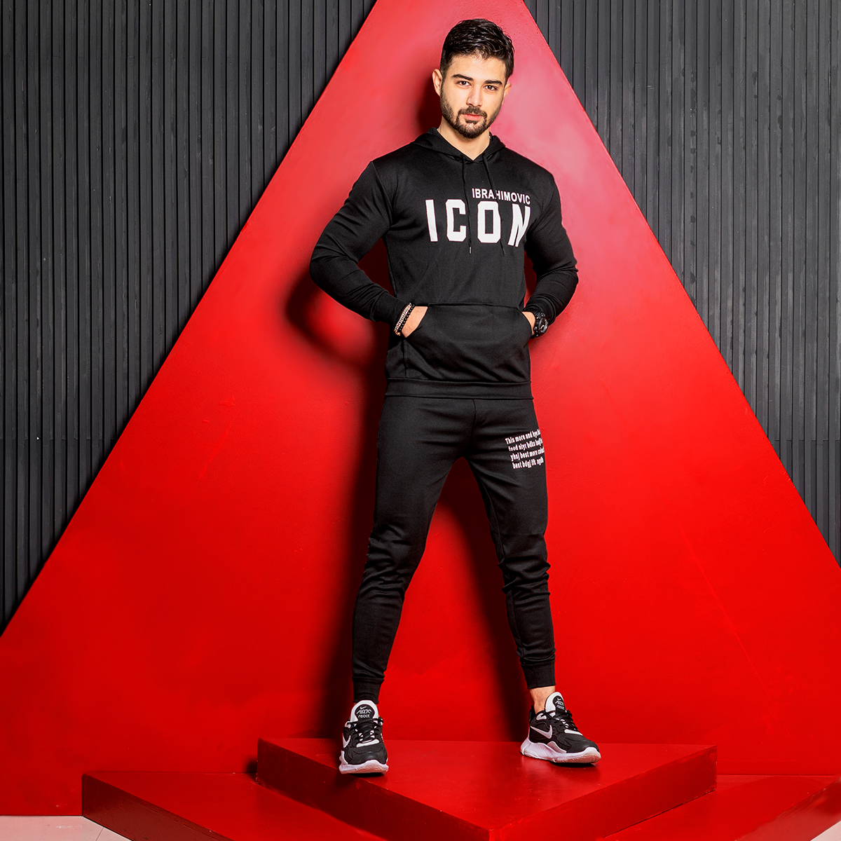 ست هودی شلوار Iconمردانه مدل IBR