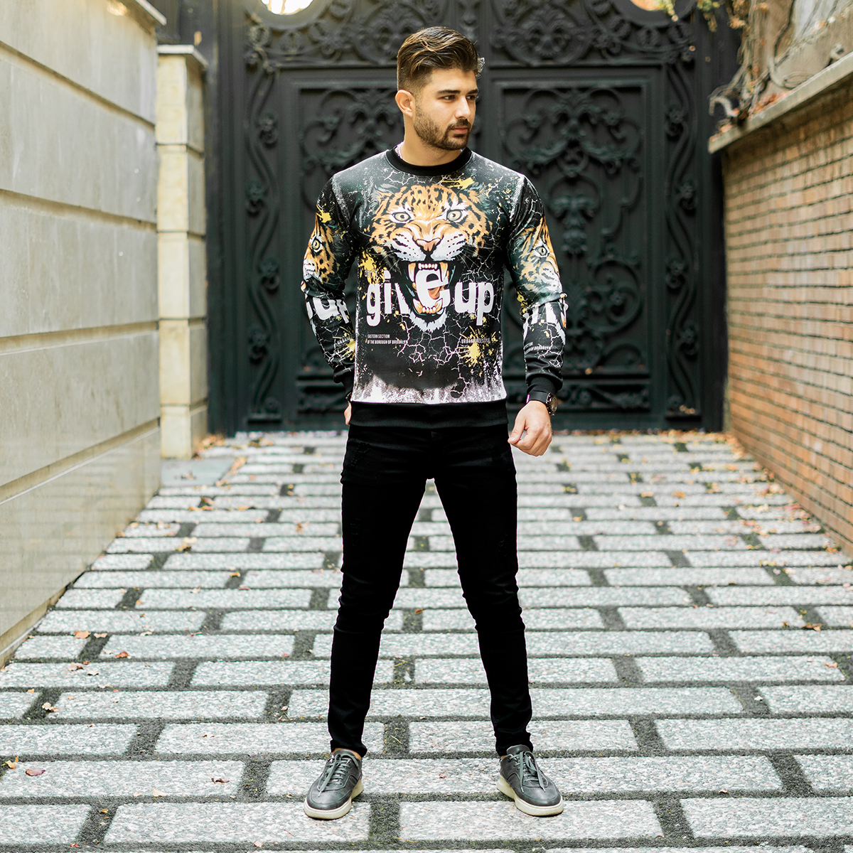 دورس مردانه طرح پلنگ مدل kasra