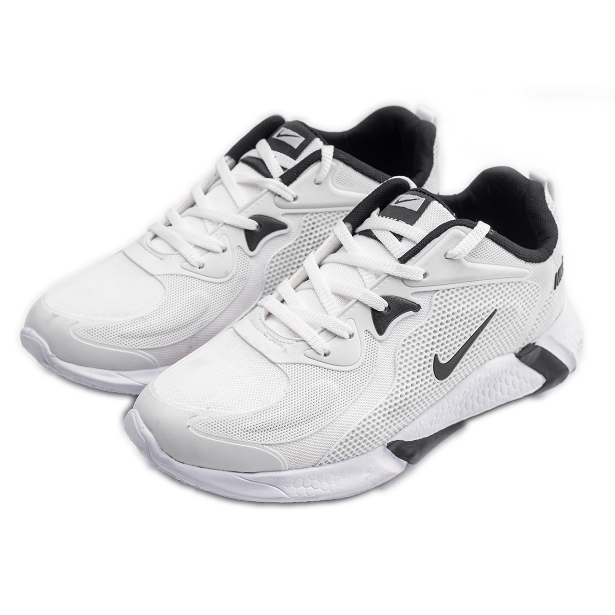 کفش ورزشی مردانه سفید مشکی مدل Skoka