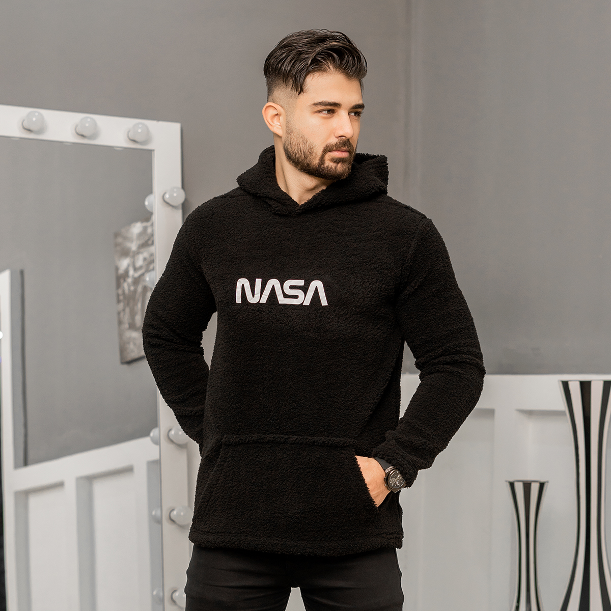 هودی مردانه Nasa مدل Daniyal