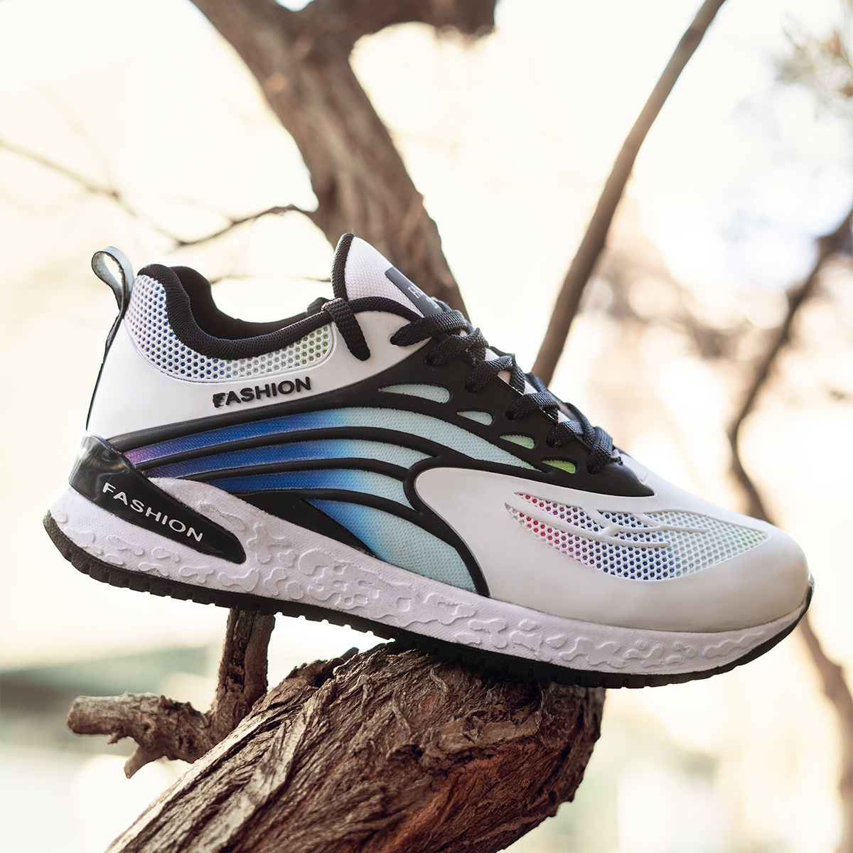 کفش ورزشی Fashion مردانه سفید مدلG550