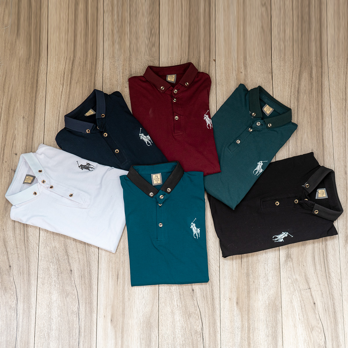 تیشرت POLO مردانه آبی مدل Havino