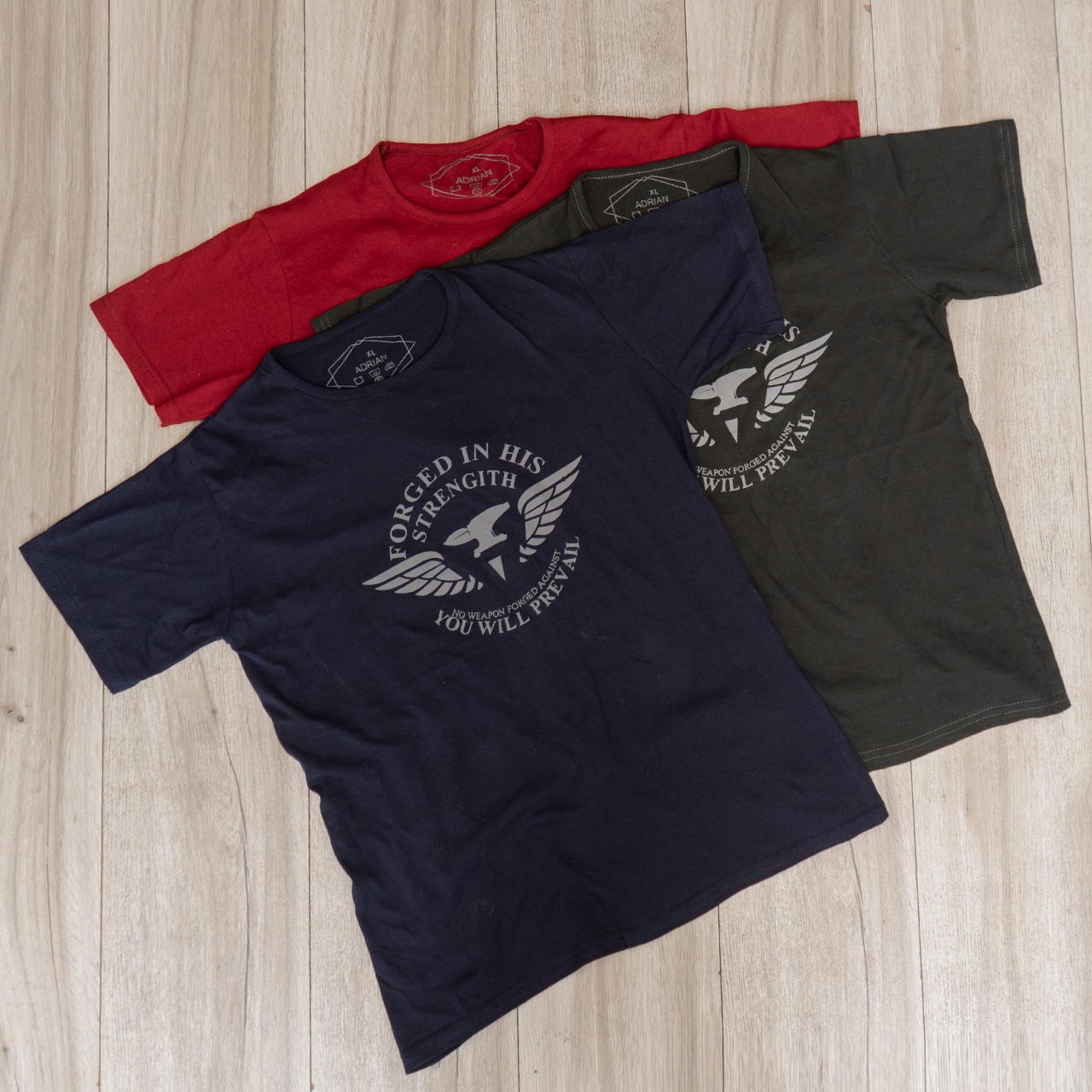 تیشرت (T) مردانه سرمه ای مدل Forged