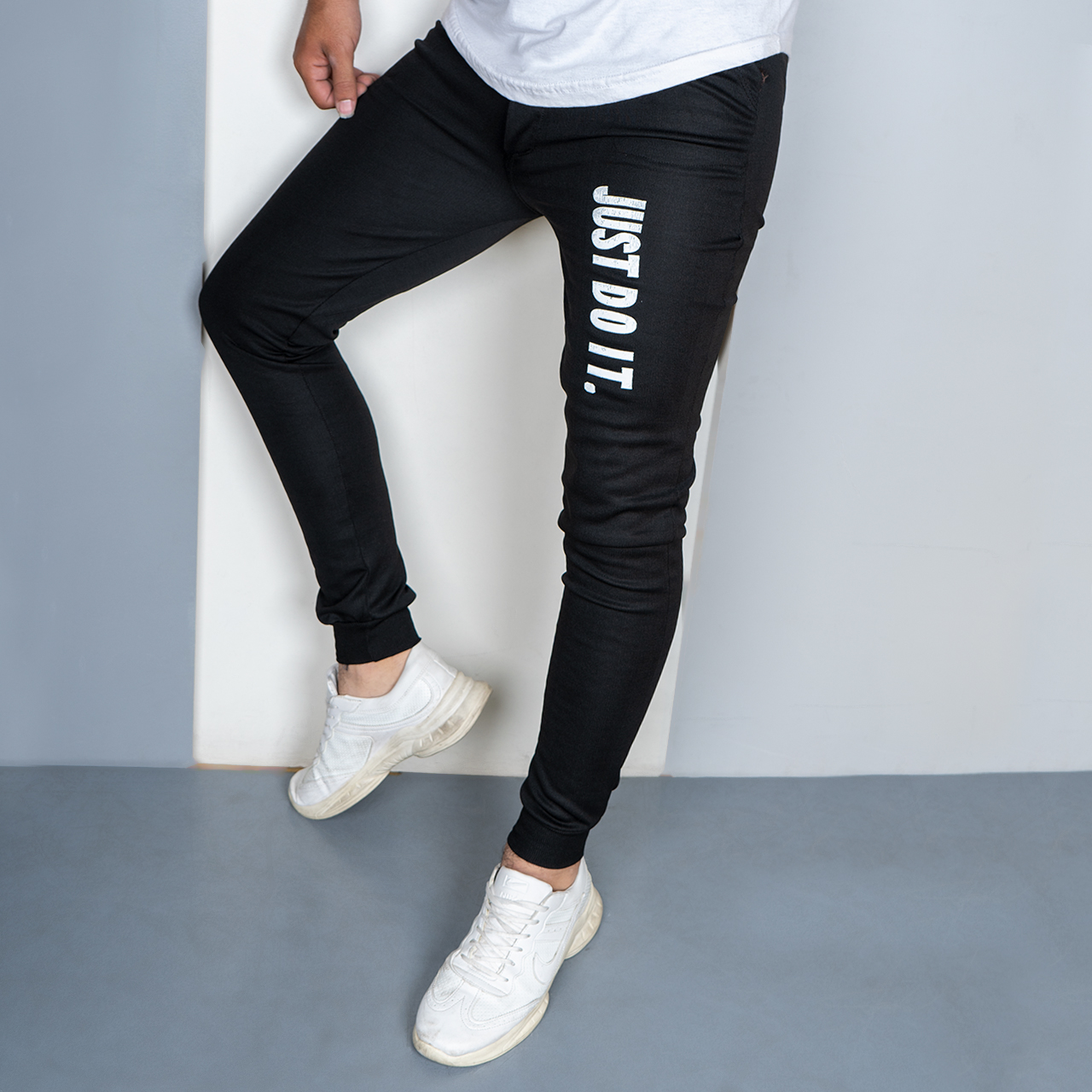 دوتا شلوار اسلش مشکی (T) مردانه مدل just