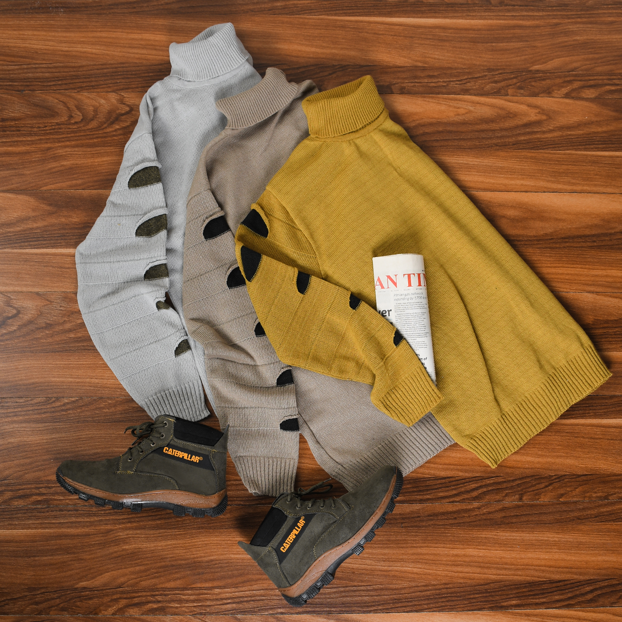 پلیوریقه اسکی آبی کرم مردانه مدلQ10