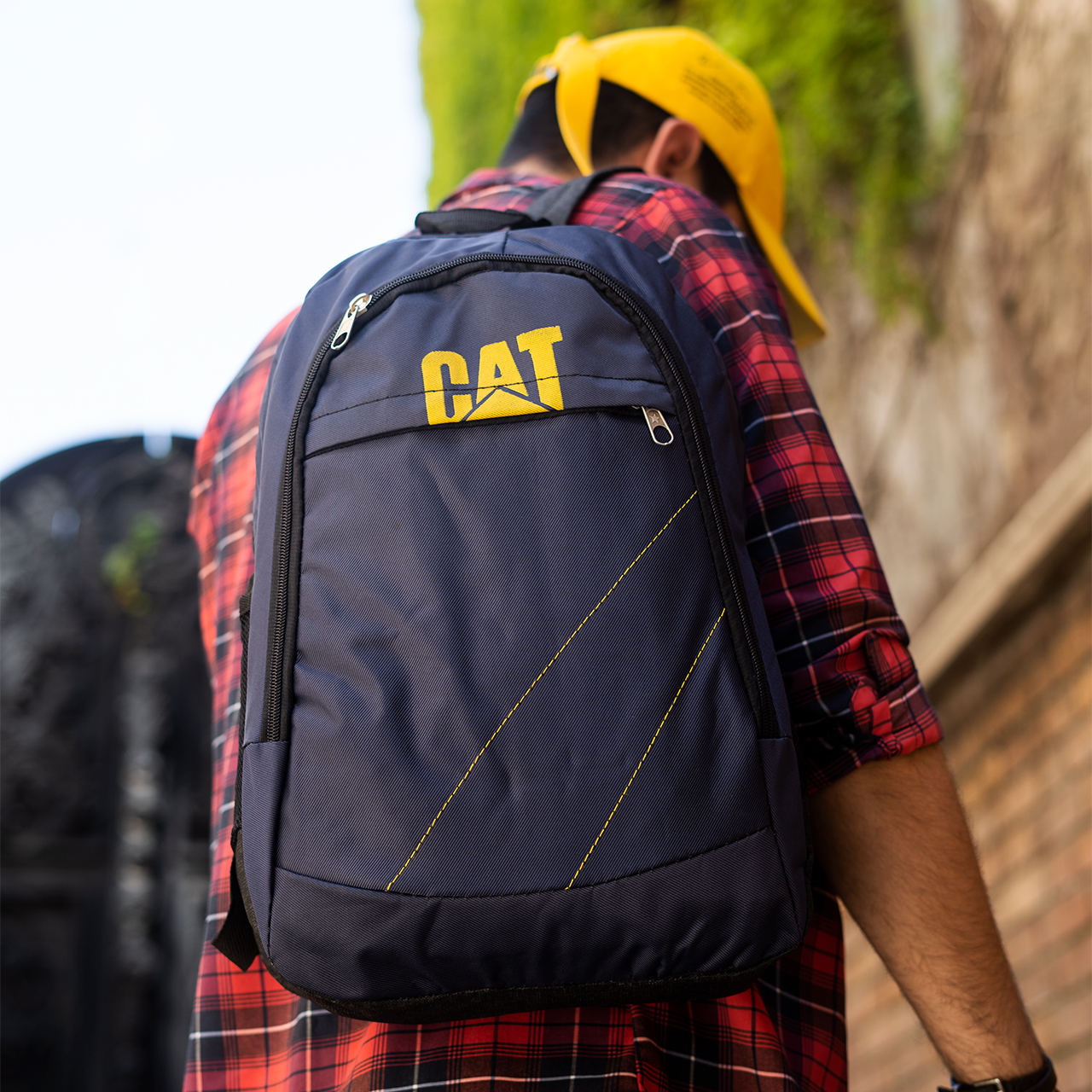 کوله پشتی Cat سرمه ای مدل Barbod