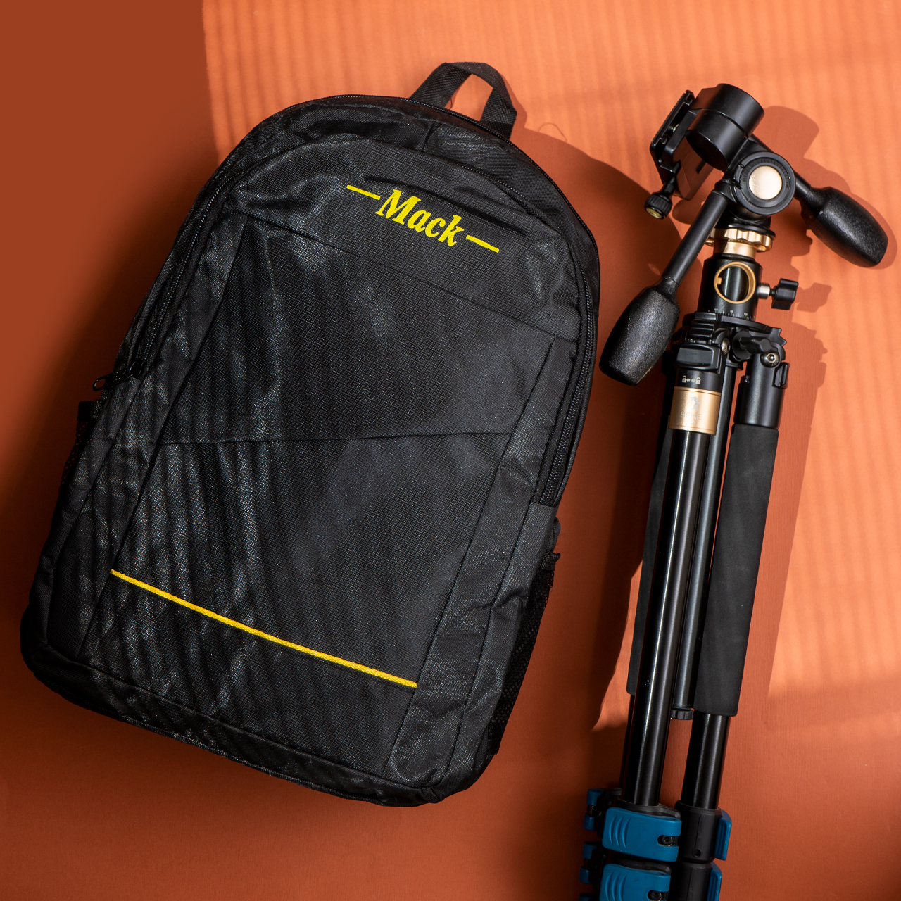 کوله پشتی مشکی مدل Mack