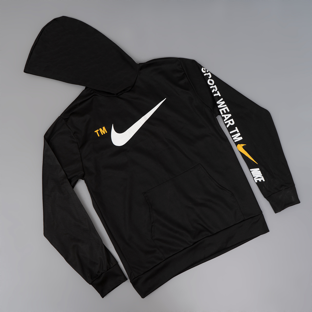 هودی مشکی مردانه مدلX190