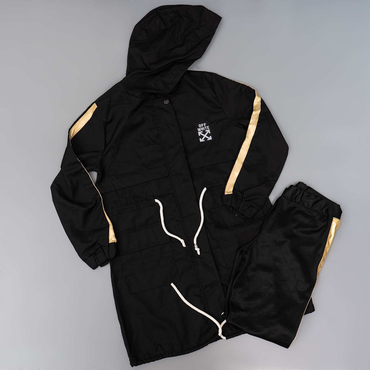 ست هودی شلوار دخترانه مدل X175