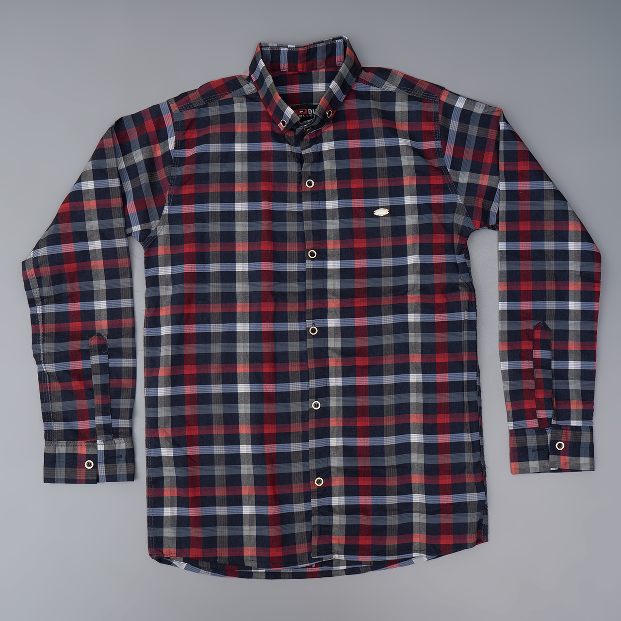 پیراهن مردانه چهارخونه مدل X229