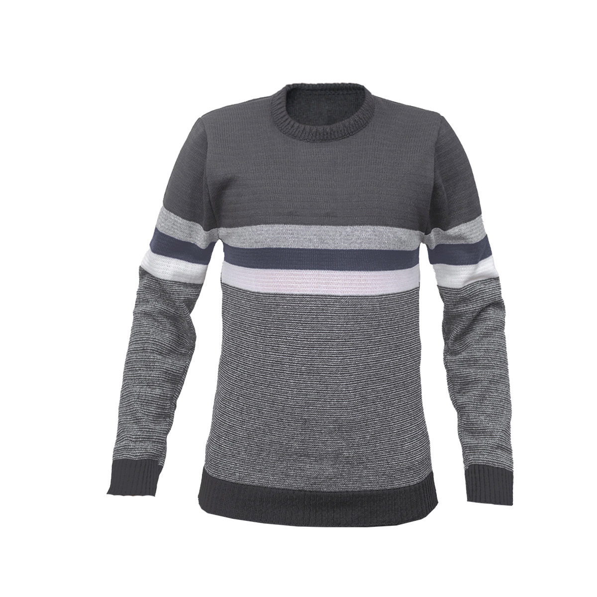 پلیور مردانه ذغالی مدل MISHA