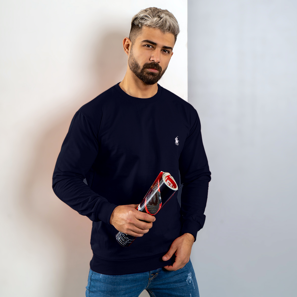 دورس Polo سرمه ای مردانه مدل Atabak