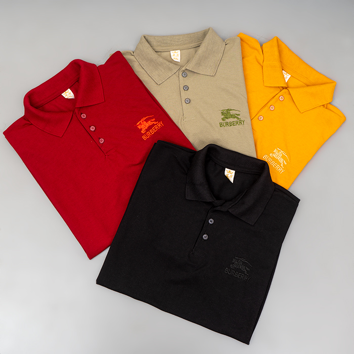 تیشرت مردانه مشکی مدل burberry