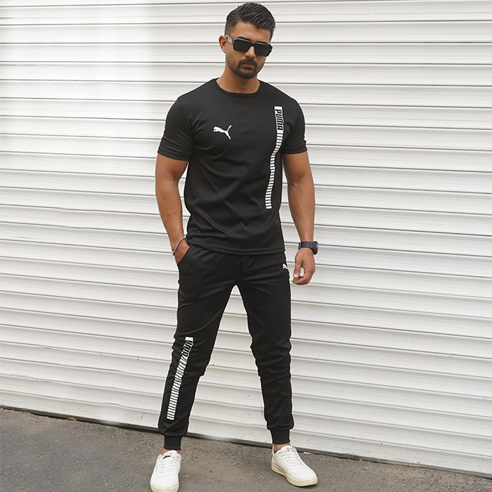 ست تیشرت شلوار مردانه پوما مدل siros