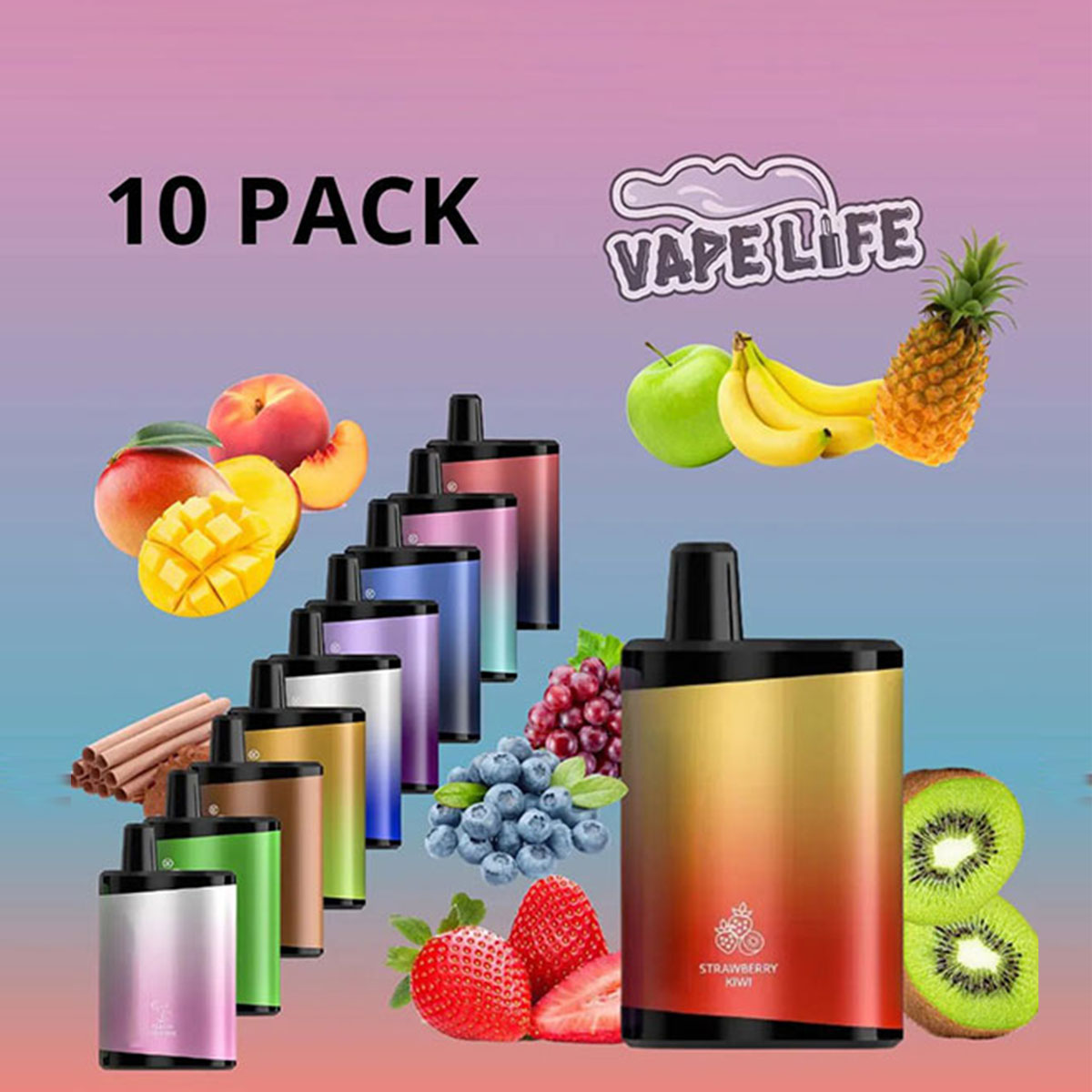 پاد 4000پاف با طعم چند میوه