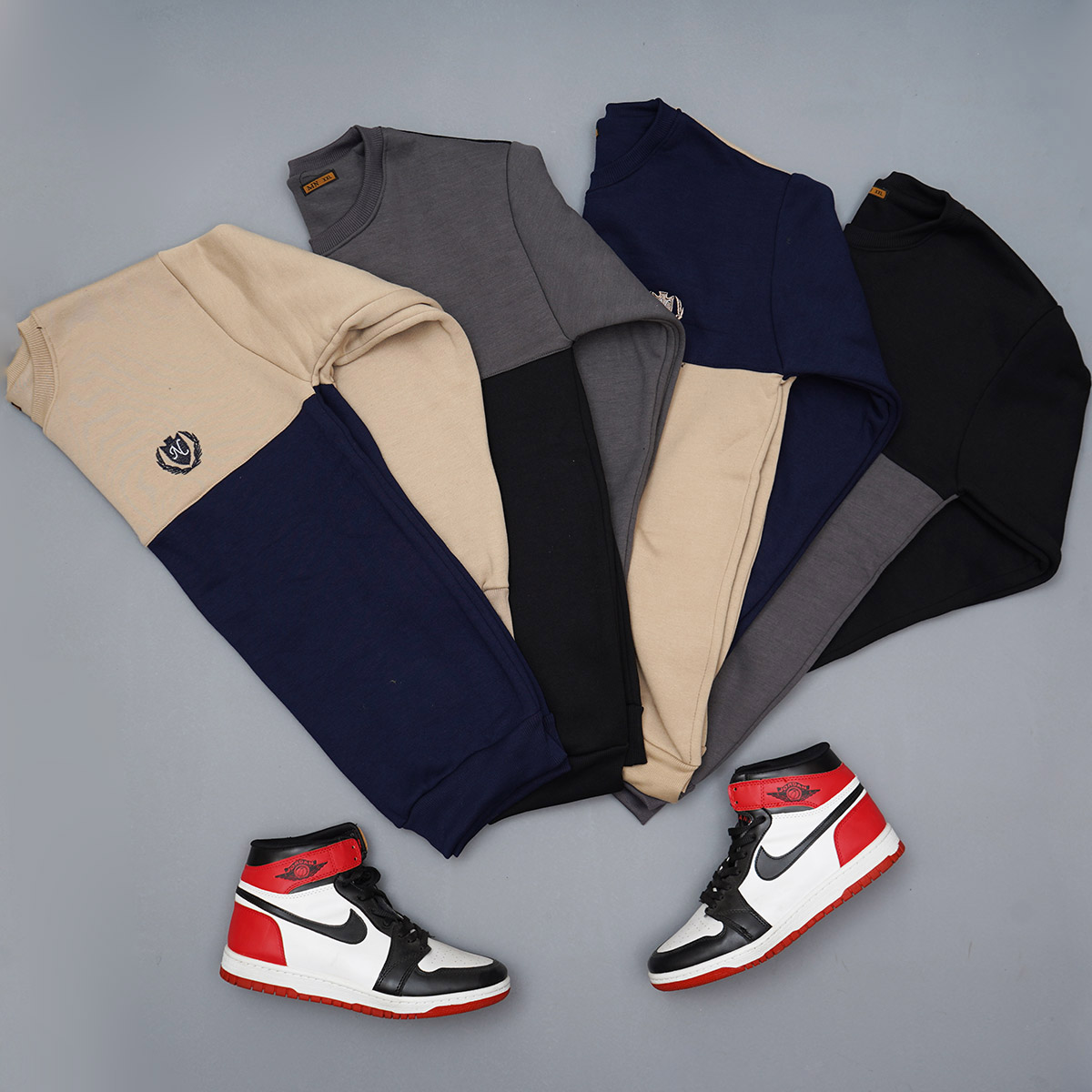 دورس سرمه ای کرم مردانه مدل ARSHAN