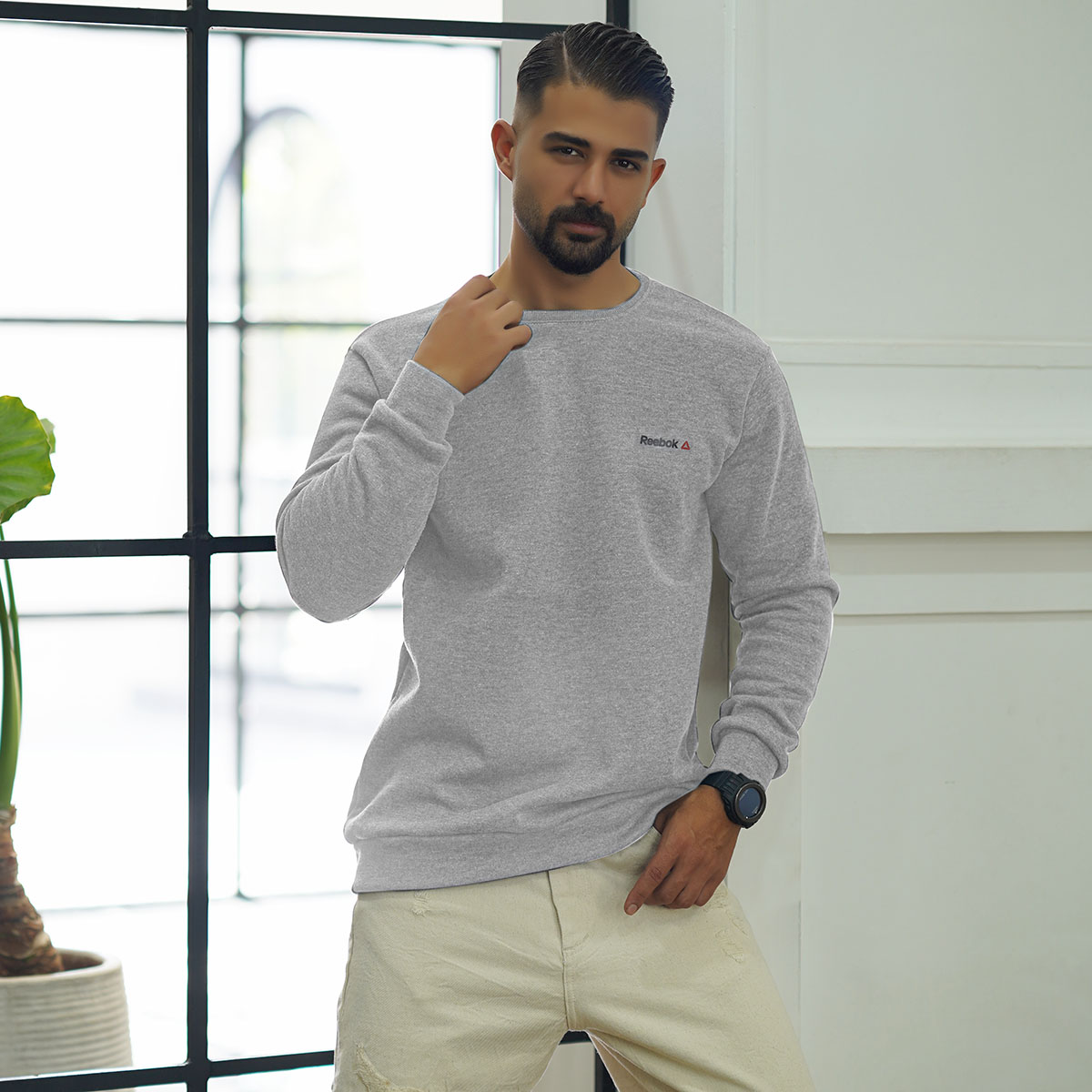 دورس مردانه ریبوک طوسی مدل Mata