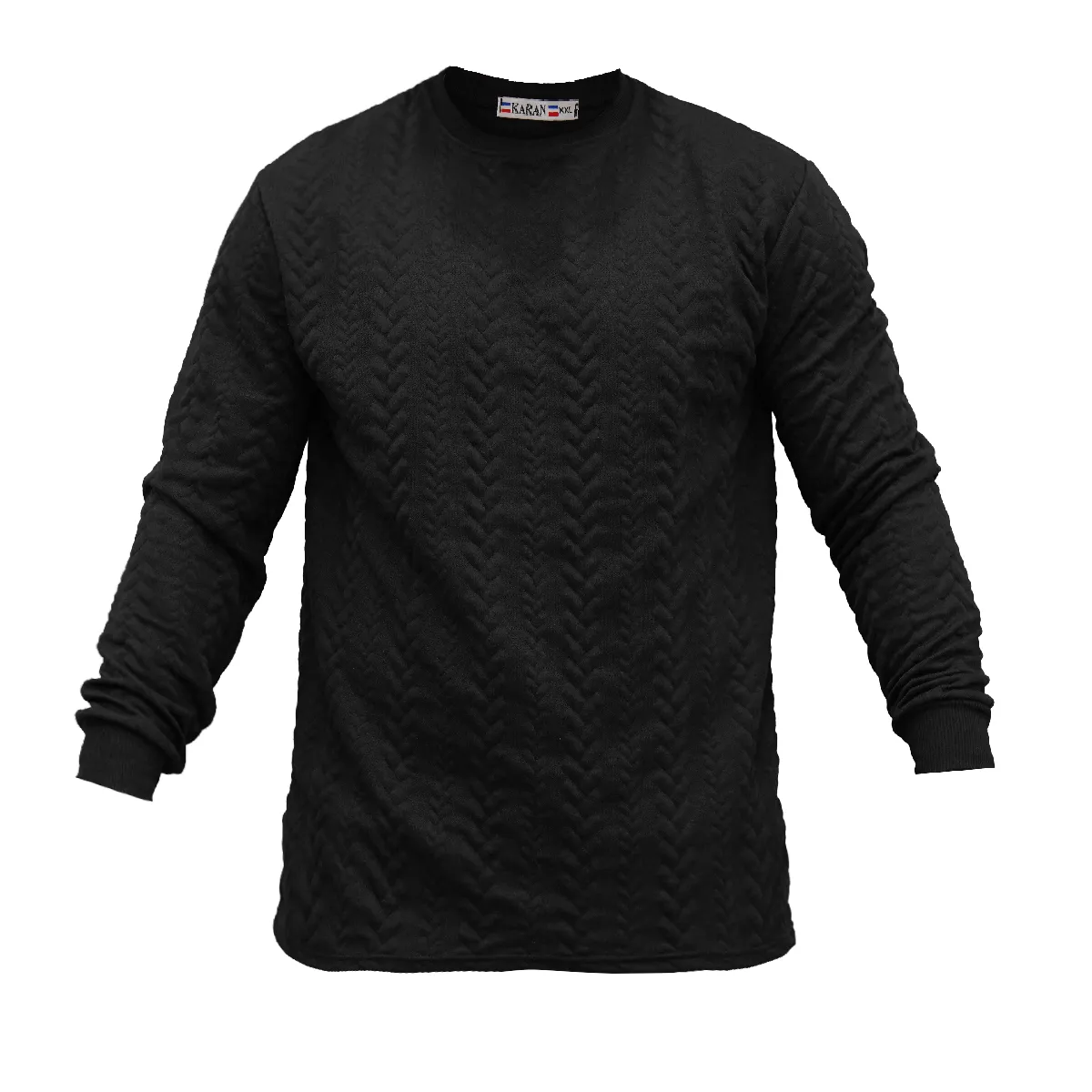 بلوز مردانه مشکی مدل R83