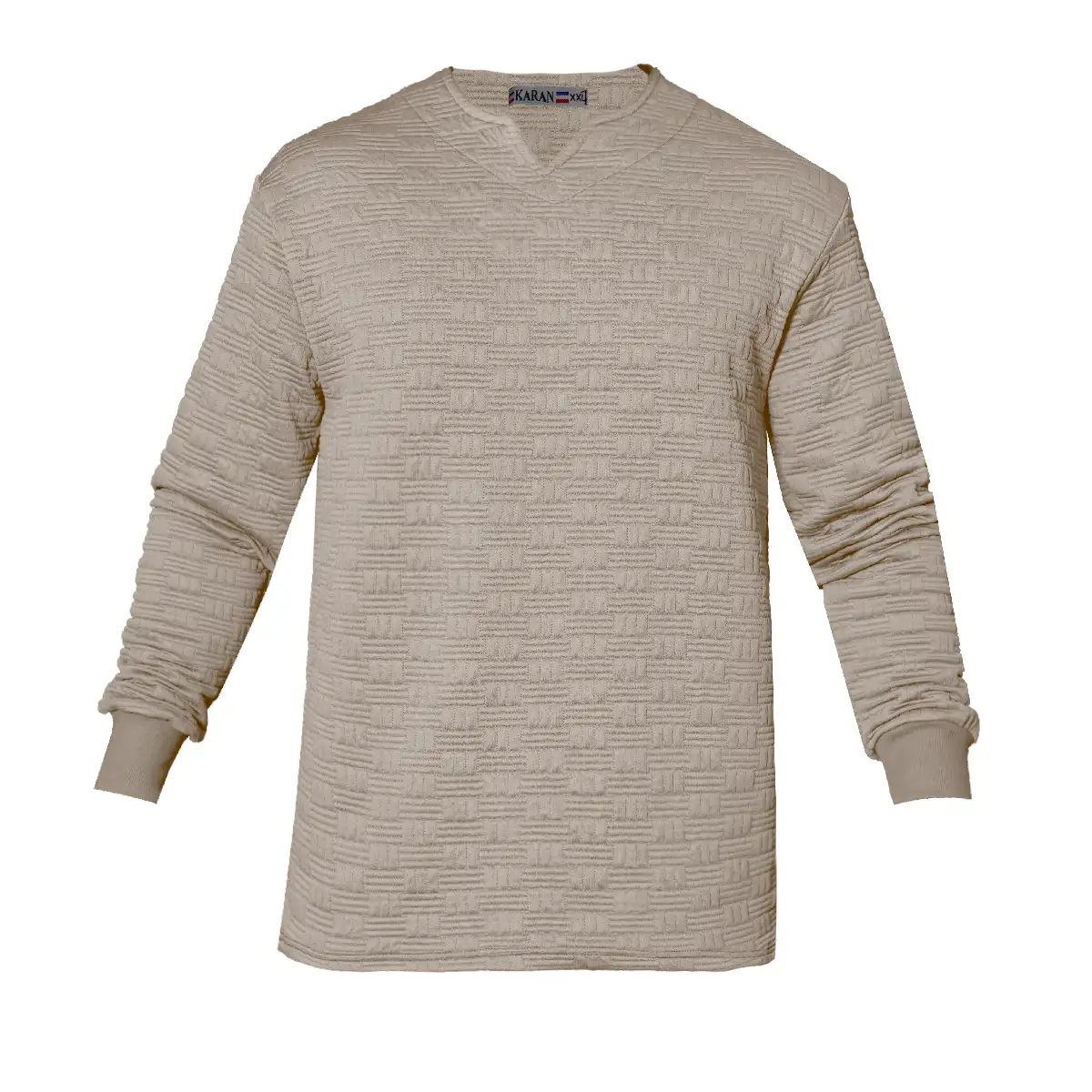 بلوز مردانه کرم مدل Q99