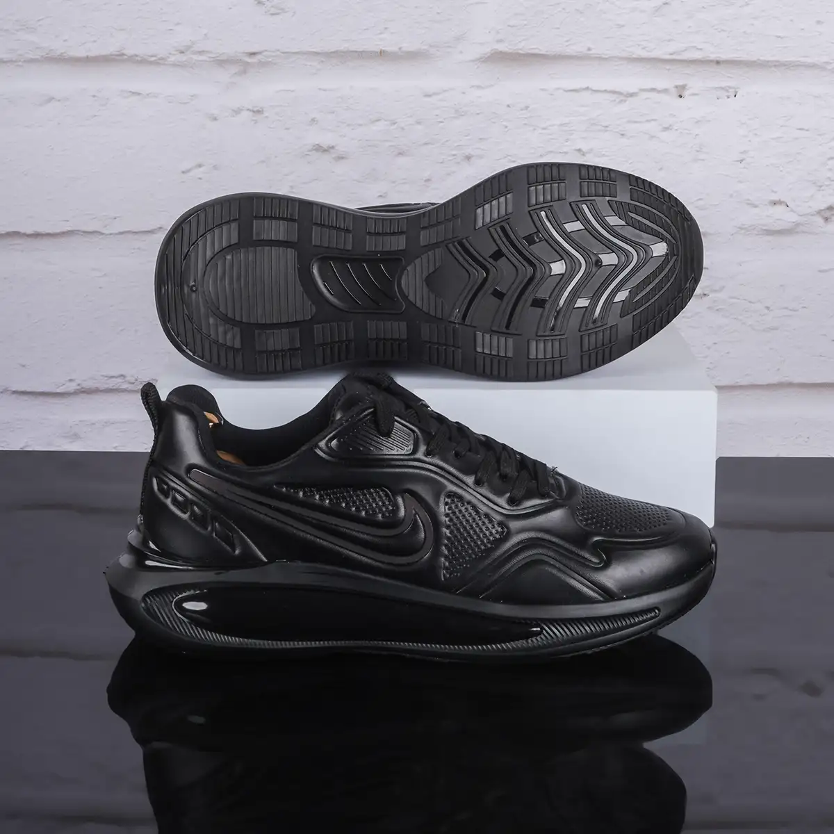 کفش ورزشی مردانه مشکی مدلkambiz