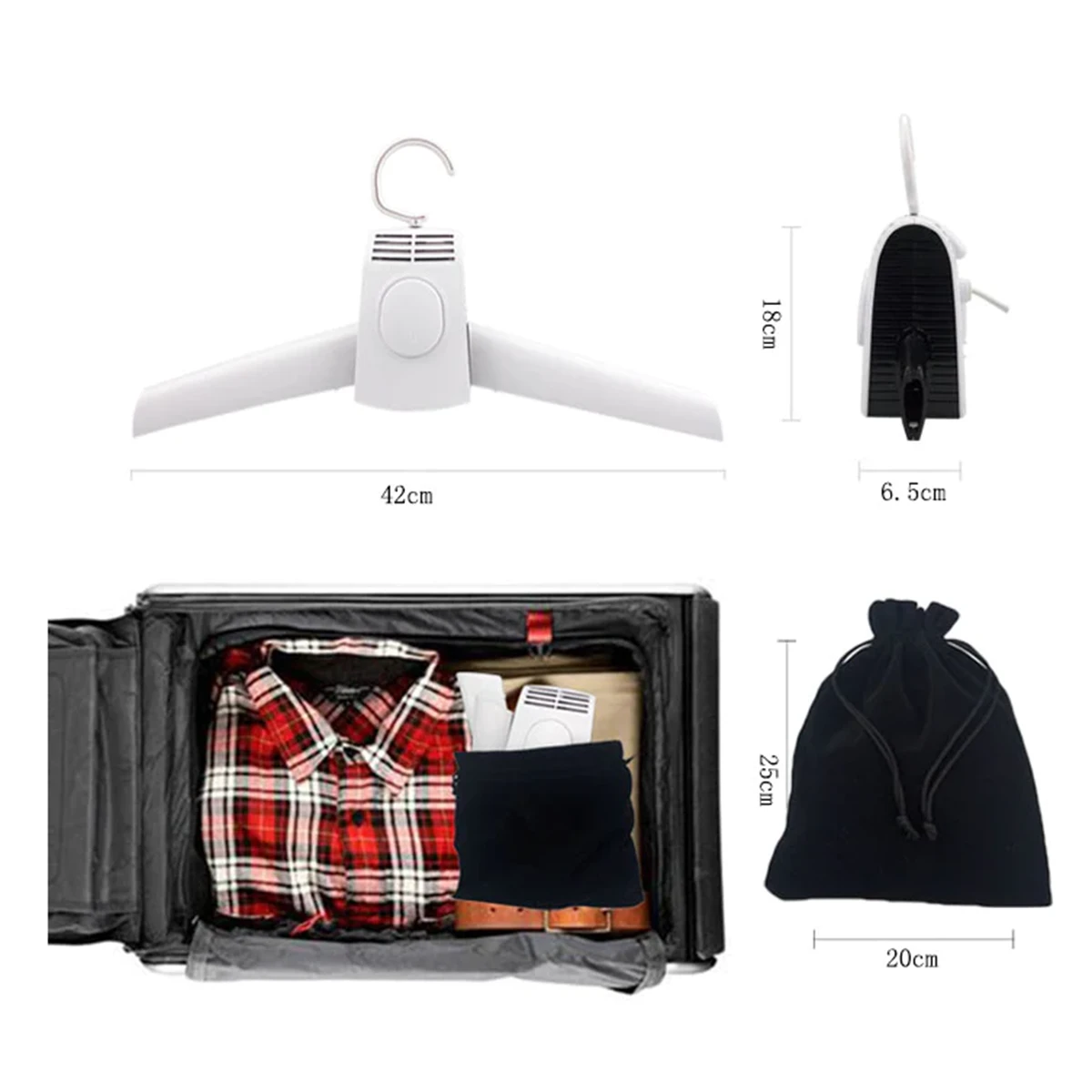 خشک کننده کفش و لباس مدل smart frog