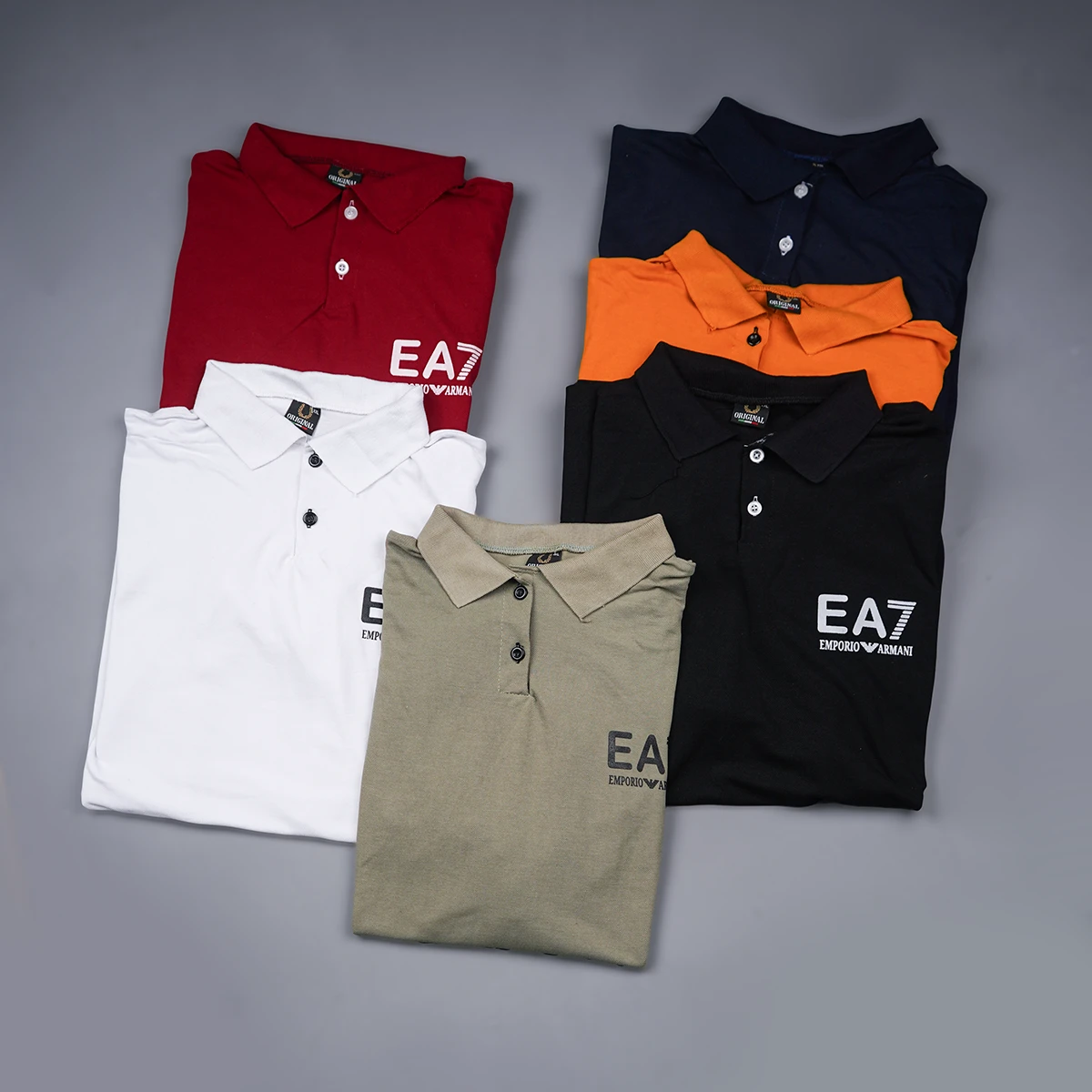 تیشرت سبز مردانه EA7 مدل Nitan