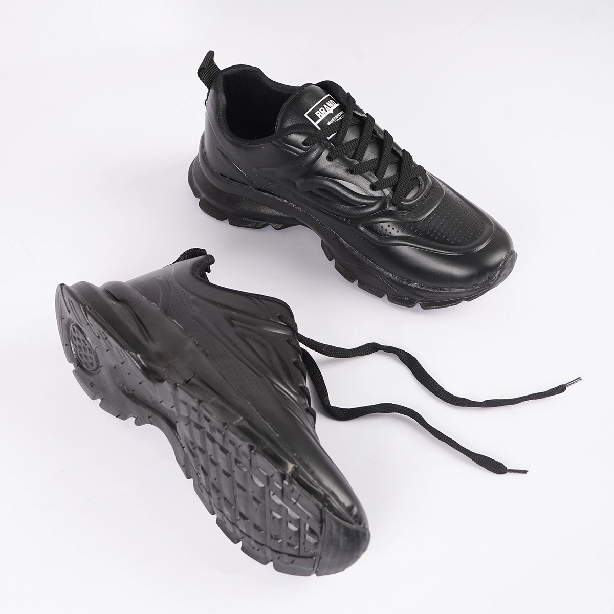 کفش ورزشی مردانه مشکی مدل B708