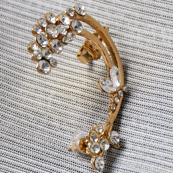 گوشواره لاله گوشی پر نگین