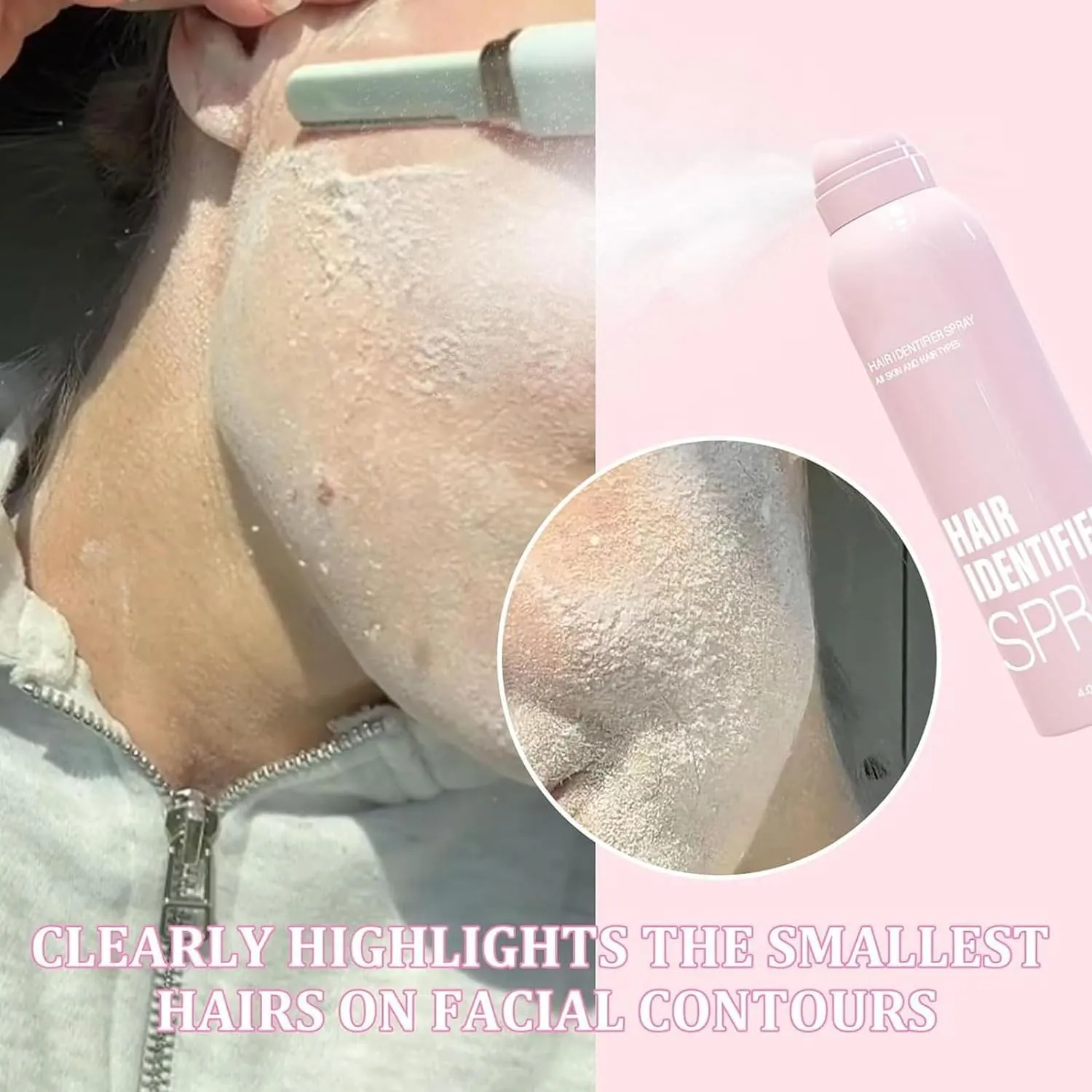 اسپری پودری شیو صورت مدل Kingyes