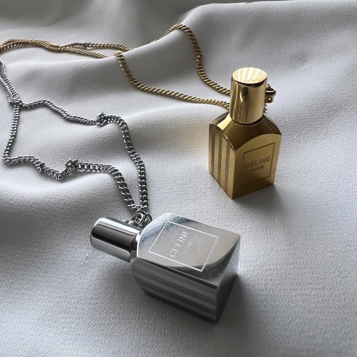 گردنبند عطر یار( نقره ای )